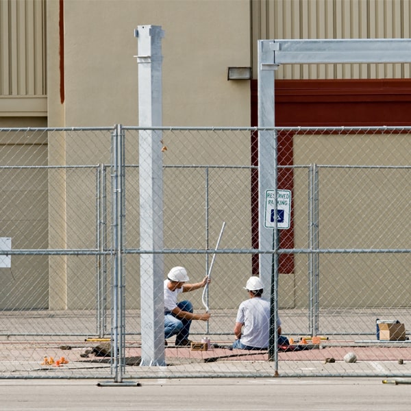 how long can i rent the temporary fence for my building site or event in Canyon Lake Texas